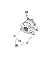 Генератор CHRYSLER 56029764AB