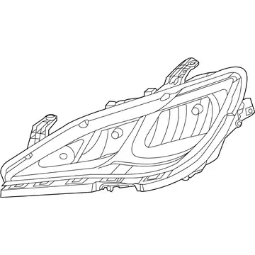 Фара CHRYSLER 68228947AI