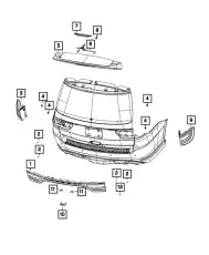 LAMP 68272127AB CHRYSLER