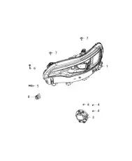 LAMP 68410368AB CHRYSLER