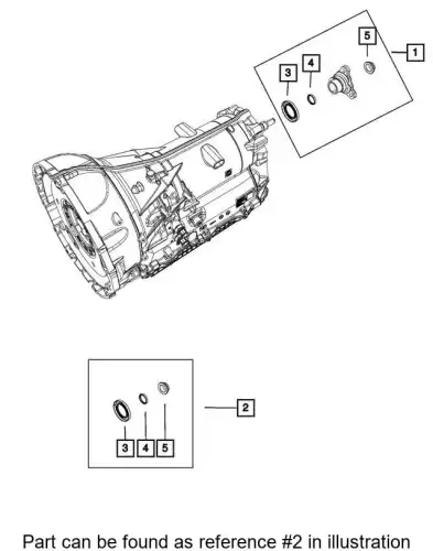 SEAL 68234127AB CHRYSLER