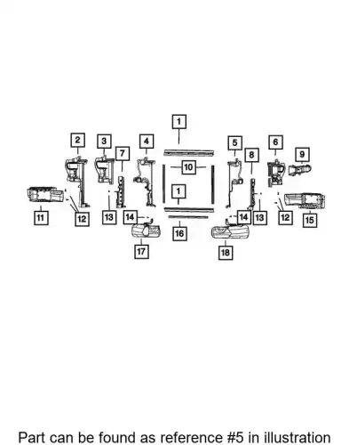 SEAL 68306395AB CHRYSLER