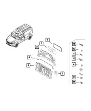 SEAL 68381841AA CHRYSLER