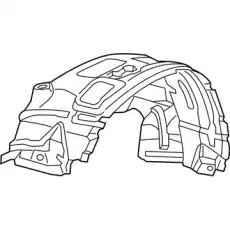 68275896AE SHIELD CHRYSLER