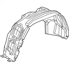 SHIELD 68287922AC CHRYSLER