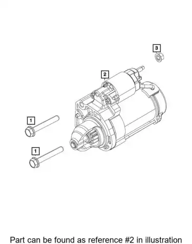 Стартер CHRYSLER 56029615AD
