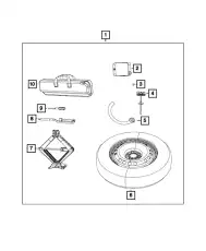 TIRE ASSY 68440151AA CHRYSLER