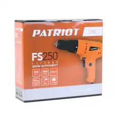  СЕТЕВАЯ ДРЕЛЬ-ШУРУПОВЕРТ PATRIOT FS 250 120301465