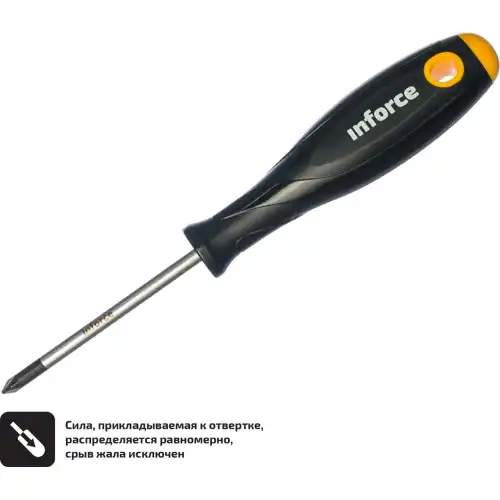  ОТВЕРТКА INFORCE PZ1X80 06-09-63