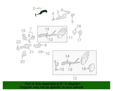 Ручка двери TOYOTA / LEXUS 6921050060B1
