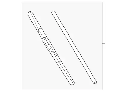 Щетка стеклоочистителя KB7W-67-330B MAZDA