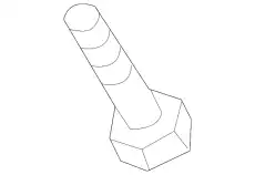 BOLT 9YA0-10-606 MAZDA