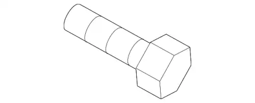 BOLT 9YA4-10-842 MAZDA