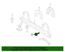 BOLT 9YA4-2A-806 MAZDA