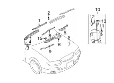 BOLT T002-67-369 MAZDA