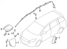 BOLT, FLANGE 9979-40-630B MAZDA