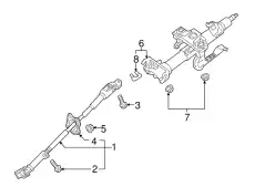 BOLT,SHAFT B455-32-099 MAZDA