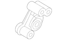BRACKET NO.1,ENGINE BEET-39-010 MAZDA