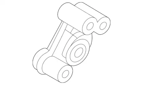 BRACKET NO.1,ENGINE BEET-39-010 MAZDA