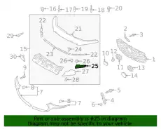 BCKB-50-152 НАКЛАДКА КУЗОВА MAZDA