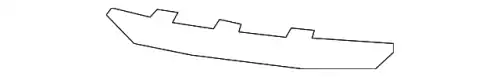 COVER (L), HOLE-LAMP KB8A-50-C21D MAZDA
