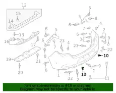 BCKA-50-EK1-BB КРЫШКА ПЛАСТИКОВАЯ MAZDA