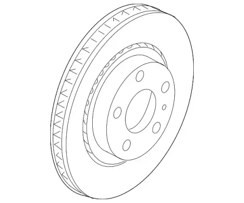 Тормозной диск MAZDA TK7833251