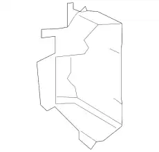 DUCT,AIR-INTER COOLER SHCN-13-56Y MAZDA