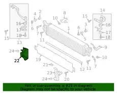 DUCT,AIR-INTER COOLER SHCN-13-56Y MAZDA