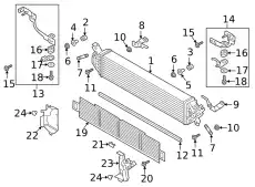DUCT,AIR-INTER COOLER SHCN-13-56Y MAZDA