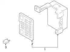 FUSE 20 AMP ( ATO BLADE ) 0000-11-020A MAZDA