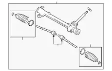 GEAR,STEERING BCKA-32-110B MAZDA