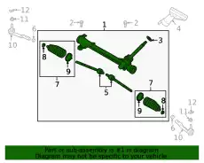 GEAR,STEERING BCKA-32-110B MAZDA