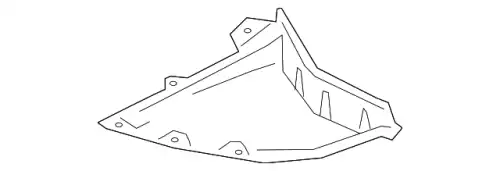 GUARD(L),MUD BCJH-56-14Y MAZDA