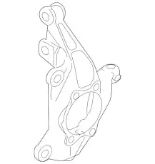 Кулак поворотный MAZDA KN3L-33-031