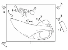 LAMP(R),RR COMB. TK50-51-150B MAZDA