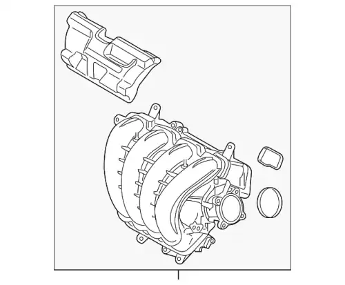 PE27-13-100 MANIFOLD,INLET MAZDA