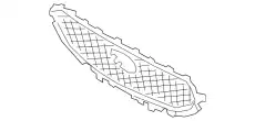 Решетка радиатора MAZDA KB8B50719
