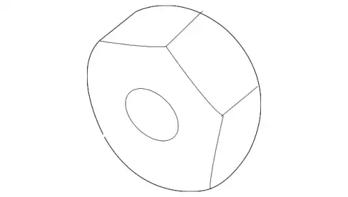NUT,FLANGE 9090-10-811 MAZDA