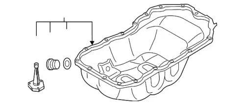 Поддон картера двигателя MAZDA PYFB-10-4AXB