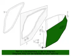 PANEL(L),OUT.-R.DOOR BCJH-73-031B MAZDA