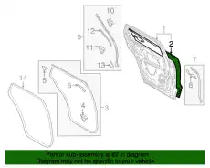 PANEL(R),OUT.-R.DOOR TK48-72-031A MAZDA