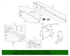 PLATE,RR STABILIZER T001-28-155 MAZDA