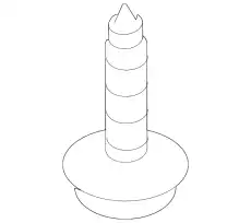 SCREW 9974-00-512B MAZDA