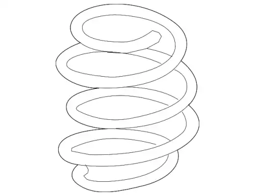 SPRING,FRT COIL D10G-34-011B MAZDA