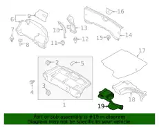 Абсорбер-усилитель бампера MAZDA BCJH-68-8MZA