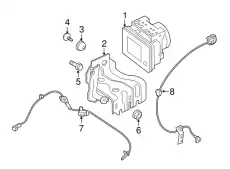 Отопитель воздушный MAZDA K0Y1-43-7A0E