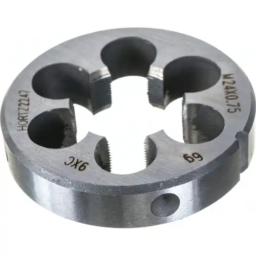 319 Плашка М 24 х0.75 9ХС HORTZ 204057