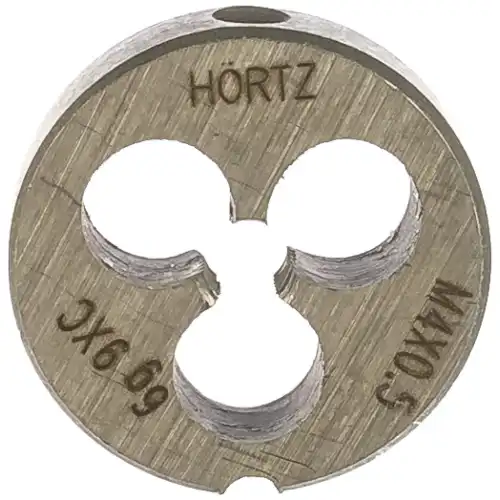 203984 HORTZ Плашка М 4 х0.5 9ХС 203984