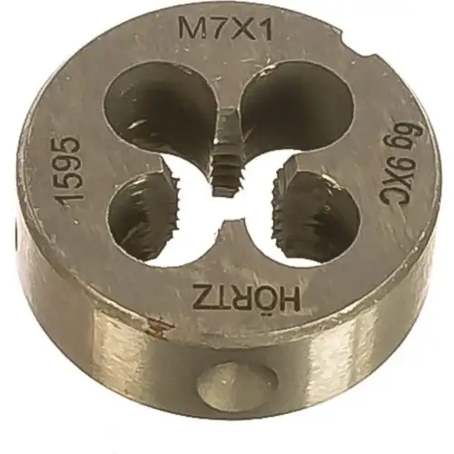 66 Плашка М 7 х1 9ХС HORTZ 203997